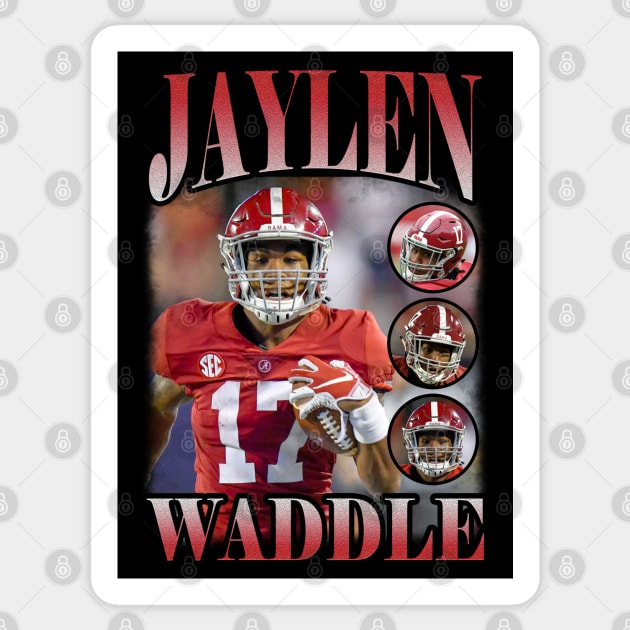 BOOTLEG JAYLEN WADDLE VOL 4 Sticker by hackercyberattackactivity